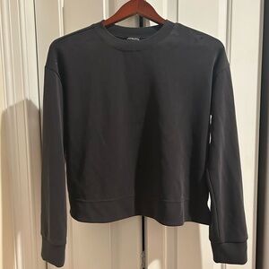 NWOT ATHLETA Seasoft Cosmos Grey Sweatshirt. Size S.